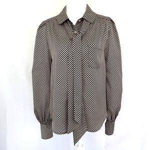 *SALE* Ark & Co. Collared Blouse w/ Neck Tie